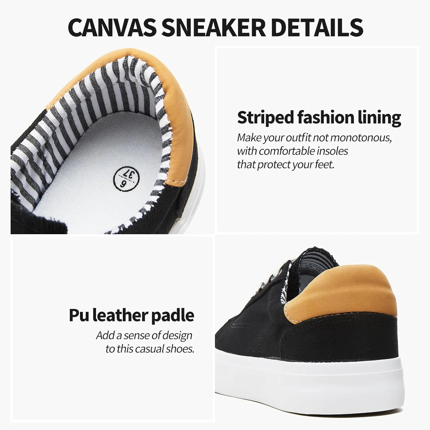 XRH Tennis Shoes Womens Low Top Casual Shoes for Women, Lace Up Canvas Sneakers Comfortable Shoes for Women Walking Shoes