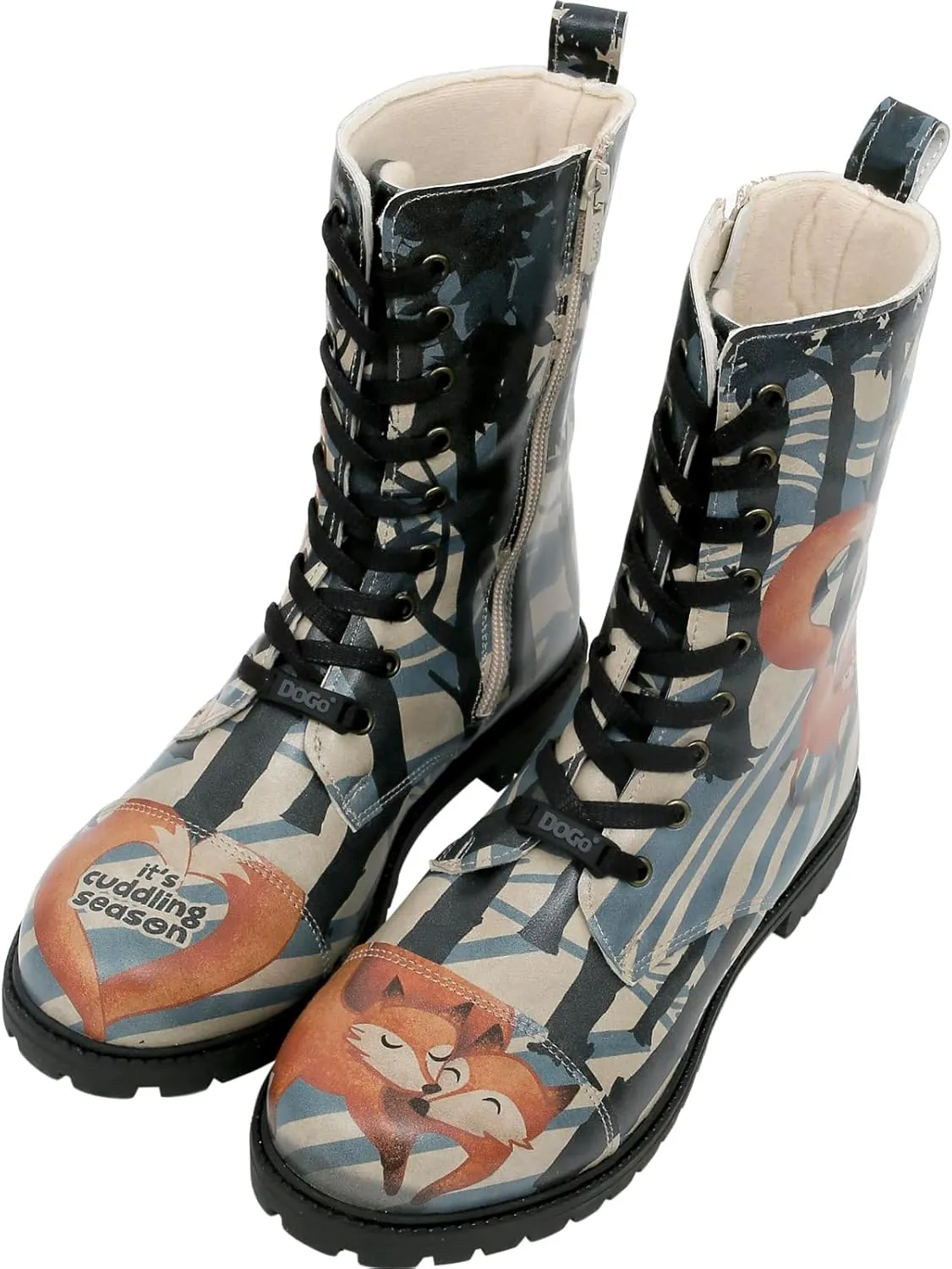 Zipsy Boots for Women - Handmade and Vegan Leather Mid Calf Boots for Women