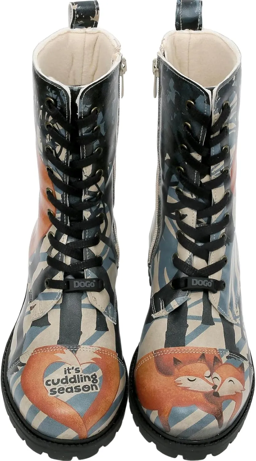 Zipsy Boots for Women - Handmade and Vegan Leather Mid Calf Boots for Women